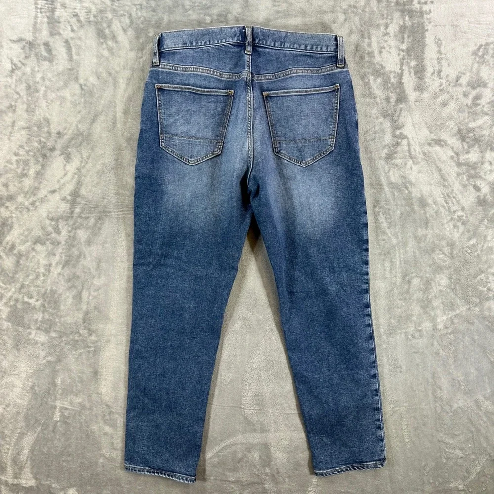 Banana Republic Travel Athletic Jeans Men's‎ Size 32x30 Blue Stretch Denim Pants